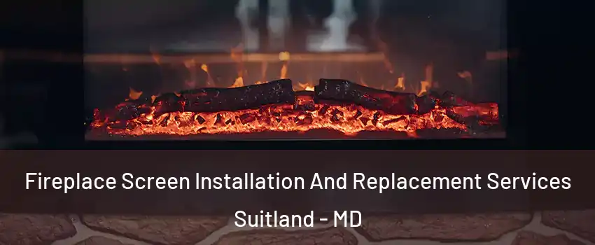  Fireplace Screen Installation And Replacement Services Suitland - MD