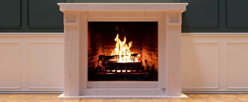 Decorative Electric Fireplace Installation in Suitland, Maryland