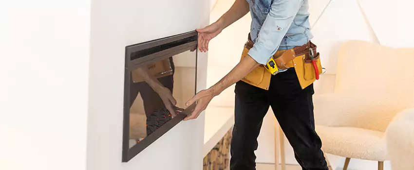 Metal Fireplace Installation in Suitland, Maryland
