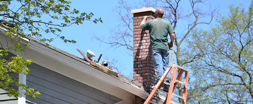 Vinyl and PVC Chimney Flashing Installation in Suitland, MD