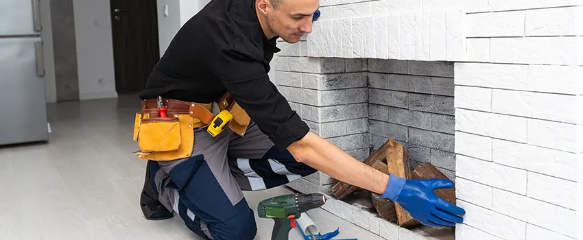 Fireplace Damaged Damper Frame Repair Services in Suitland, Maryland