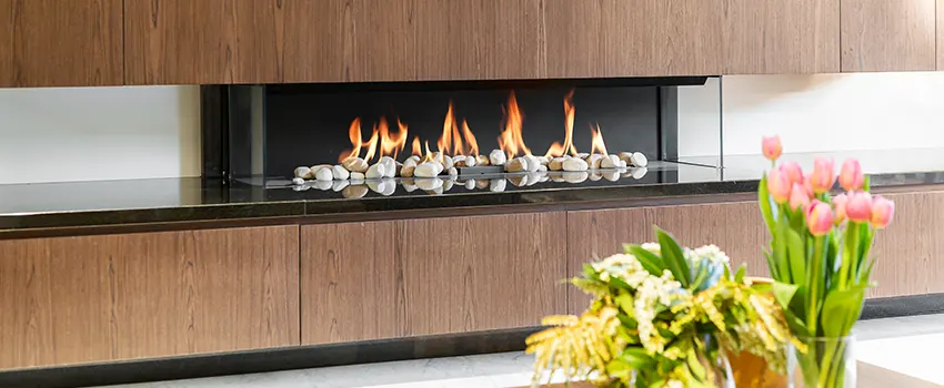 Double-height Fireplace Design Refurbishment in Suitland, Maryland
