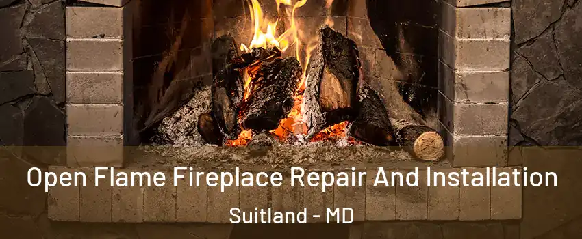  Open Flame Fireplace Repair And Installation Suitland - MD